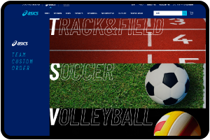アシックスのカスタムオーダー手順1